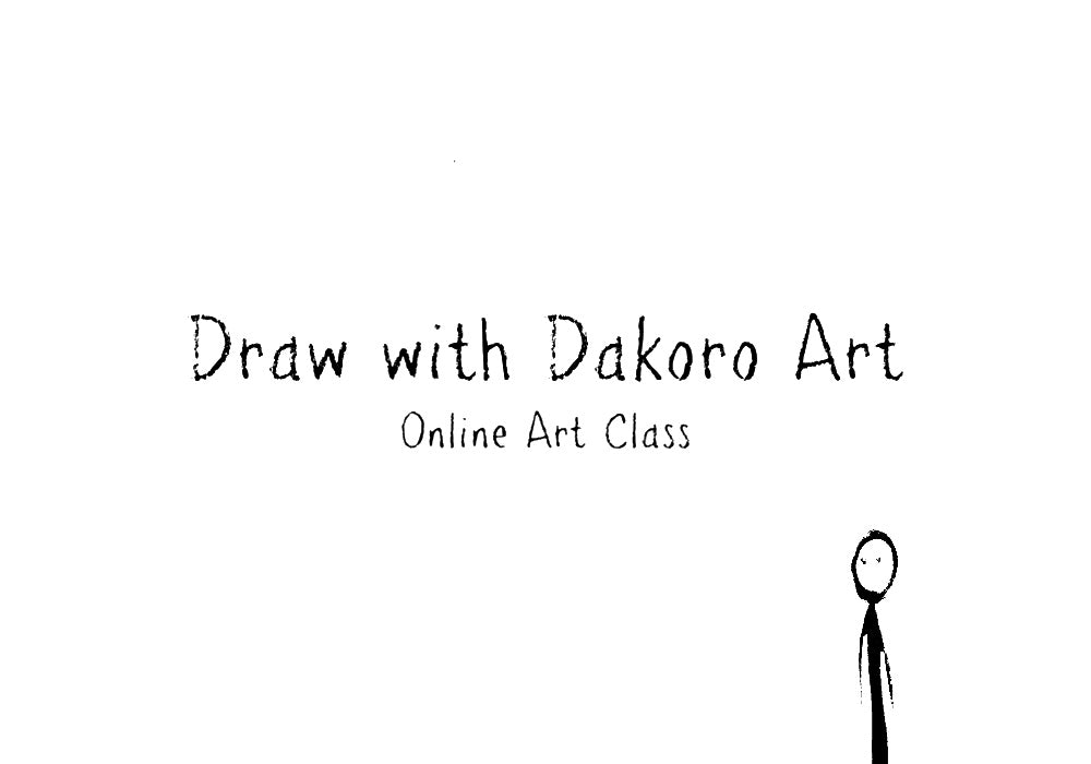 4 Week Draw with Dakoro Art Course